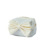 MILKFED. RIBBON POUCH ミルクフェド アクセサリー・腕時計 その他のアクセサリー・腕時計 レッド ホワイ…