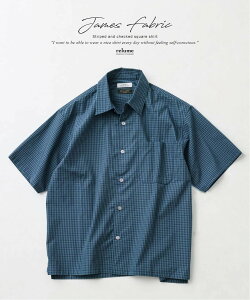 JOURNAL STANDARD relume JAMES FABRIC �X�g���C�v&�`�F�b�N �X�N�G�A�V���c �W���[�i�� �X�^���_�[�h �������[�� �g�b�v�X �V���c�E�u���E�X �u���[ �l�C�r�[�y���������z