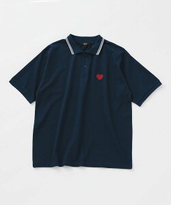 BEAMS HEART MEN �n�[�g �����|�C���g�h�J ���̎q �|���V���c ���̓� �M�t�g �r�[���X �n�[�g �g�b�v�X �|���V���c �l�C�r�[ �u���b�N�y���������z
