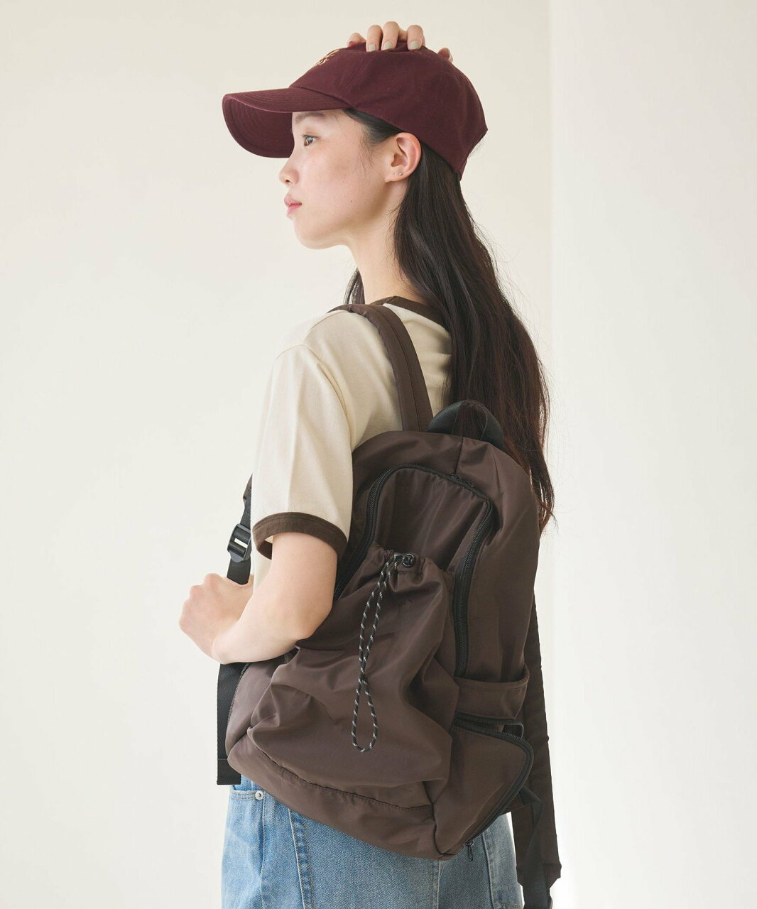 【SALE/20%OFF】BEAUTY&YOUTH UNITED ARROWS ドロストポケット リュック ビューティー&ユース ユナイテッドアローズ バッグ リュック・バックパック グレー ブラック ブラウン ネイビー【送料無料】 - メイン画像 5