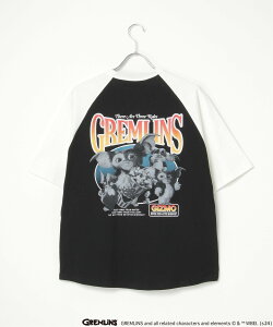 �ySALE�^30%OFF�zVENCE share style MENs GREMLINS �O�������� ���O�����v�����gT�V���c ���@���X �G�N�X�`�F���W �g�b�v�X �J�b�g�\�[�ET�V���c �z���C�g �O���[ �u���b�N