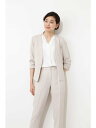 NATURAL BEAUTY BASIC 〈ウォッシャブル〉ポリエステルドビーセットアップ ジャ ナチュラルビューティベーシック コート/ジャケット【送料無料】