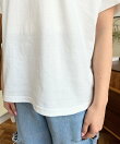 ロゴ刺繍半袖Tシャツ