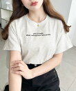 ロゴ刺繍半袖Tシャツ