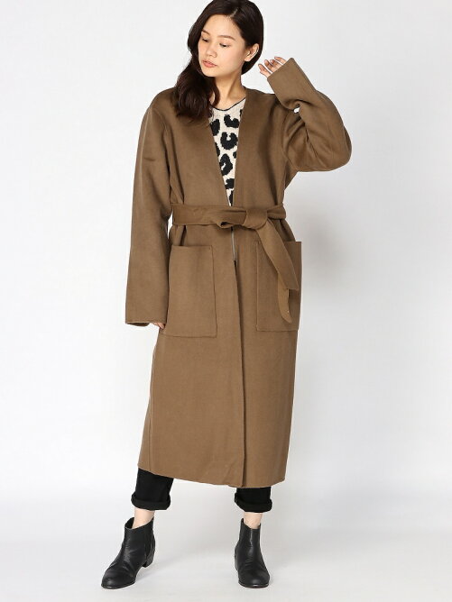 Narcissus Cheap By Vanite ウールロングコート Rakuten