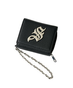 Subciety Logo plate leather wallet �T�u�T�G�e�B ���z�E�|�[�`�E�P�[�X ���z �u���b�N�y���������z