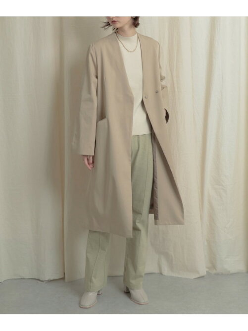 Sense Of Place ノーカラートレンチコート Rakuten Fashion 楽天ファッション 旧楽天ブランドアベニュー Cd5847