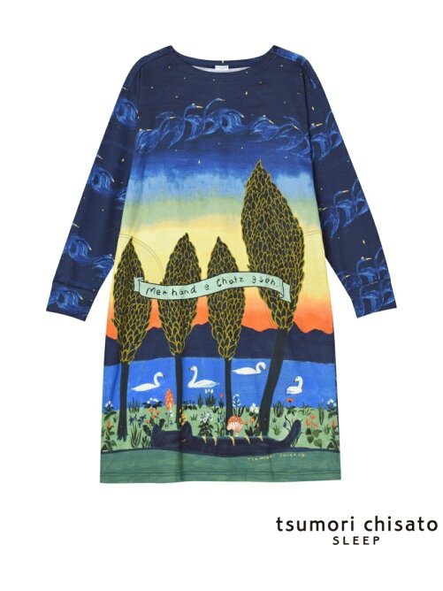 Tsumori Chisato Sleep W ツモリチサト スリープ ワンピース ロング袖 白鳥 Rakuten Fashion 楽天ファッション 旧楽天ブランドアベニュー Dr5847
