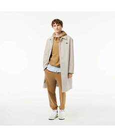 【SALE／40%OFF】LACOSTE 耐水ライトステンカラーコート ラコステ ジャケット・アウター ステンカラーコート ベージュ ホワイト【送料無料】