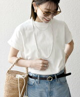 SHIPS any SHIPS any:＜抗菌防臭/洗濯機可能＞USAコットン フレンチスリーブ TEE シップス トップス カッ…