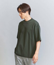 【SALE／30%OFF】BEAUTY&YOUTH UNITED ARROWS スーパークール ワイドテーパード クルーネック カットソー -接触冷感- ユナイテッドアローズ アウトレット トップス カットソー・Tシャツ グリーン ホワイト ブラック グレー【送料無料】