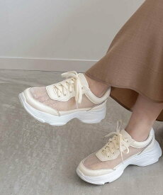 【SALE／60%OFF】RANDA ビジューライン*ラメ シアースニーカー ランダ シューズ・靴 スニーカー ベージュ ブラック ホワイト【送料無料】
