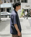『XLサイズあり』リラックスコットンリネンスキッパーシャツ