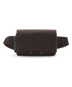 MARNI BUM BAG �}���j �o�b�O �{�f�B�o�b�O�E�E�G�X�g�|�[�` �u���b�N �u���E���y���������z