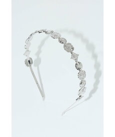 TOGA TOO Metal narrow headband トーガ ヘアアクセサリー カチューシャ・ヘアバンド シルバー【送料無料】