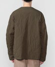 Gymphlex | コットンナイロン ノーカラーキルティングジャケット MEN
