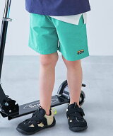 devirock 【水はじく】撥水ナイロン ショートパンツ(水陸両用) 子供服 キッズ 男の子 26SS デビロック パ…