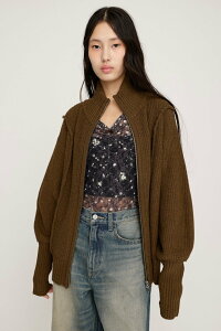 �ySALE�^60%OFF�zSLY OVER MOLE ZIP UP OUTER WEAR �X���C �W���P�b�g�E�A�E�^�[ ���̑��̃W���P�b�g�E�A�E�^�[ �u���b�N �z���C�g�y���������z