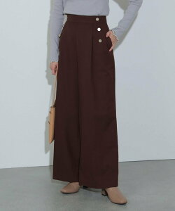 �ySALE�^40%OFF�zBEAMS HEART WOMEN �}���� �^�b�N ���C�h�p���c �r�[���X �A�E�g���b�g �p���c ���̑��̃p���c �l�C�r�[ �u���E���y���������z