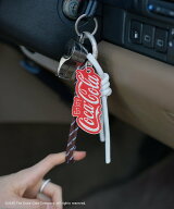 【SALE／60%OFF】SALON adam et rope' Coca-Cola ロゴチャーム サロン アダム エ ロペ ファッション雑貨 …