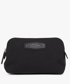 SMYTHSON Small Travel Pouch in Norton Canvas スマイソン メイク道具・美容器具 その他のメイク道具・美容器具 ブラック【送料無料】