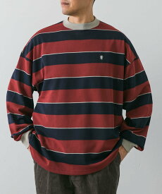 【SALE／40%OFF】URBAN RESEARCH DOORS GYMPHLEX RUGBY SHIRTS アーバンリサーチドアーズ トップス カットソー・Tシャツ ネイビー【送料無料】