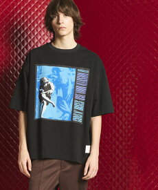 MAISON SPECIAL 【MA_Label】「GUNS N' ROSES」Prime-Over Crew Neck T-shirt メゾンスペシャル トップス カットソー・Tシャツ ベージュ【送料無料】
