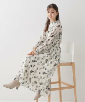楽天市場】フラワージャガードワンピースの通販
