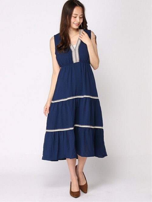 Anap Anap Mimpi チロリテープロングワンピース Rakuten Fashion 楽天ファッション 旧楽天 ブランドアベニュー 9851