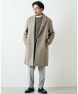 SUPER110'S ビーバーチェスターコート