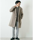 SUPER110'S ビーバーチェスターコート