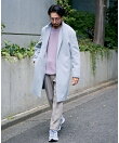 SUPER110'S ビーバーチェスターコート