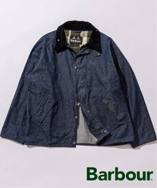 JOURNAL STANDARD relume 【Barbour / バブアー】 別注デニムトランスポートジャケット ジャーナル スタンダード レリューム ジャケット・アウター デニムジャケット ネイビー【送料無料】