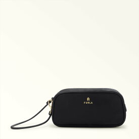 FURLA FURLA CAMELIA M COSMETIC CASE フルラ 財布・ポーチ・ケース ポーチ ブラック【送料無料】