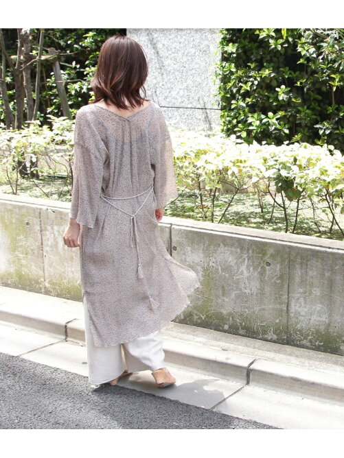 Rope Picnic ヨウリュウ風フラワープリントガウン Rakuten Fashion