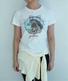 EDIT.FOR LULU 【GANNI/ガニー】Basic Cotton Jersey Baby Fit Qixi エディット フォー ルル トップス カットソー・Tシャツ ホワイト【送料無料】