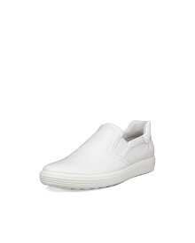 【SALE／30%OFF】ECCO ECCO ソフト 7 本革 レディース カジュアル スニーカー スリッポン エコー シューズ・靴 スリッポン ホワイト【送料無料】