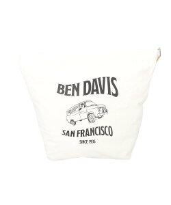 BEN DAVIS BEN DAVIS �x���f�C�r�X CANVAS LARGE SHOULDER ���[�� �o�b�O �V�����_�[�o�b�O �u���b�N �z���C�g�y���������z
