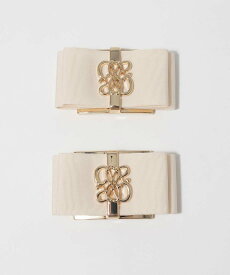 RANDA モノグラムリボンシューズクリップ ランダ シューズ・靴 シューケア用品・シューズ小物 ブラック