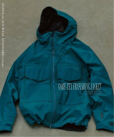 JOURNAL STANDARD relume 《予約》DAIWA / ダイワ 別注 GORE-TEX マウンテン フィッシングジャケット ジャーナル スタンダード レリューム ジャケット・アウター ナイロンジャケット グレー ブラック ブルー【送料無料】
