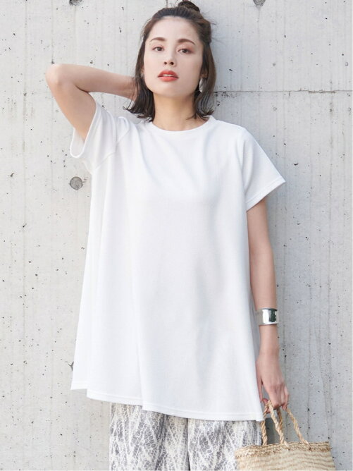 Coca エンボス加工半袖チュニック Rakuten Fashion 楽天ファッション 旧楽天ブランドアベニュー Bh1853 Coca エンボス加工半袖チュニック Rakuten Fashion 楽天ファッション 旧楽天ブランドアベニュー Bh1853