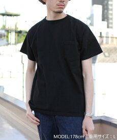 Goodwear GOODWEAR/(U)SHORTSLEEVE POCKET TEE ステップス トップス カットソー・Tシャツ ブラック ネイビー グレー グリーン ホワイト オレンジ ピンク【送料無料】