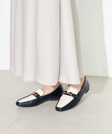 【SALE／10%OFF】a.v.v 【雑誌InRed(宝島社)5月号掲載】ビットローファー アー・ヴェ・ヴェ シューズ・靴 その他のシューズ・靴 ブラック ホワイト【送料無料】