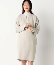 【SALE／10%OFF】COMME CA BLANC D'OEUF [ マタニティ ] パウダーツイルストレッチ スキッパードレス コムサ・ブロンドオフ マタニティウェア・ベビー用品 マタニティワンピース・フォーマル【送料無料】