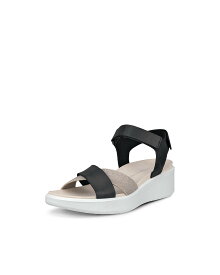 【SALE／30%OFF】ECCO ECCO フロート ウェッジ エルエックス 本革 レディース ストラップ サンダル エコー シューズ・靴 スリッポン ブラック【送料無料】