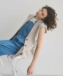 �ySALE�^50%OFF�zGARAGE OF GOOD CLOTHING �y���{���z�X�g���C�v�e�[���[�x�X�g �K���[�W �I�u �O�b�h �N���[�W���O �g�b�v�X �x�X�g�E�W�� �O���[ �x�[�W���y���������z