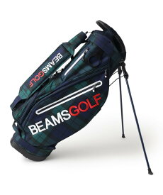 BEAMS GOLF ブラックウォッチ スタンド キャディバッグ ビームス ゴルフ スポーツ・アウトドア用品 ゴルフグッズ ブラック【送料無料】