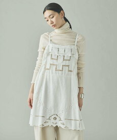 Curensology カットワーククロスブラウス カレンソロジー トップス シャツ・ブラウス ホワイト ブラック【送料無料】