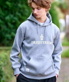 【SALE／20%OFF】DRESSTERIOR ストレッチポンチ フーディ ドレステリア トップス パーカー・フーディー グレー ネイビー ブラック【送料無料】