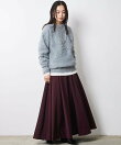 フレアマキシスカート<大きいサイズ有>シックスタイル